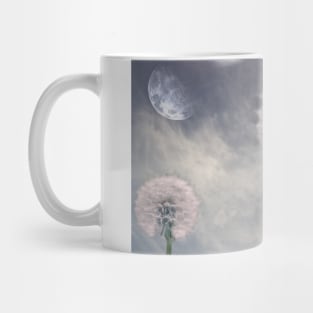 Landscape with dandelions Mug